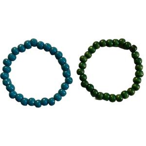 Wood Bead Bracelets